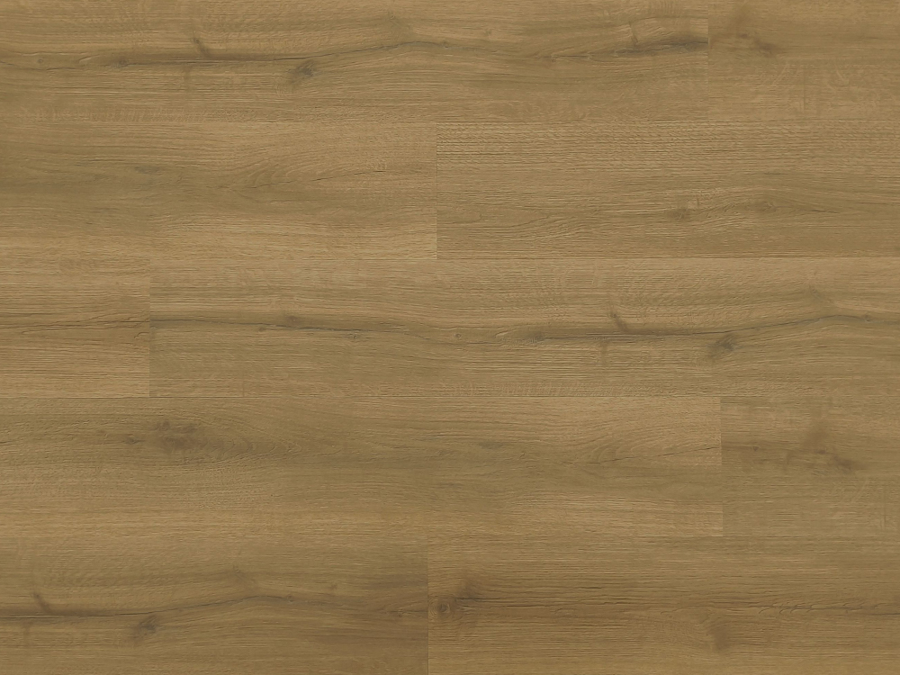 SPC parquetant le grain en bois brun moyen 7,25 × 48