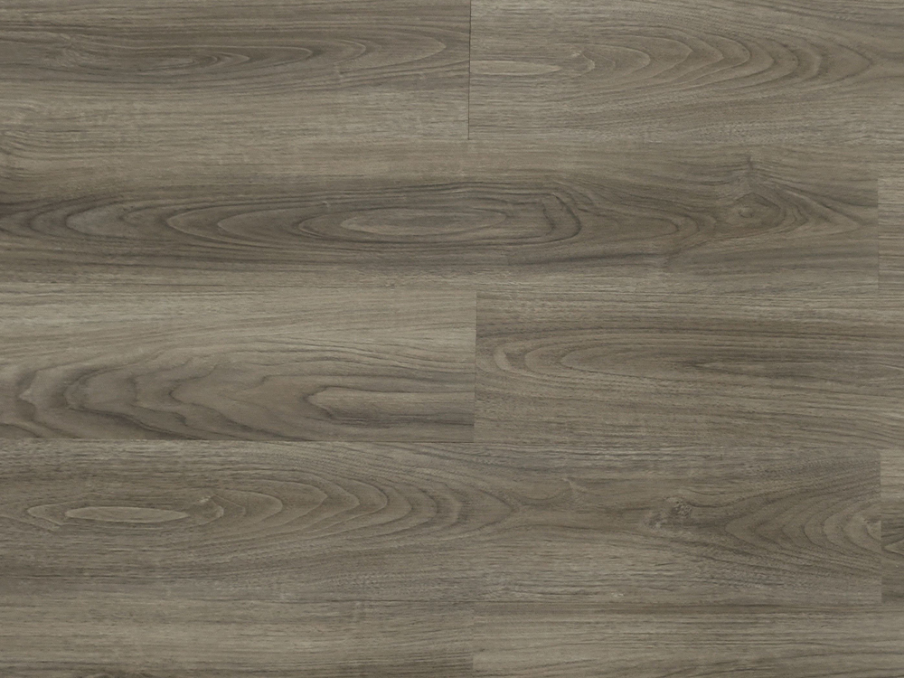 LVT parquetant le grain de bois gris moyen 6×36