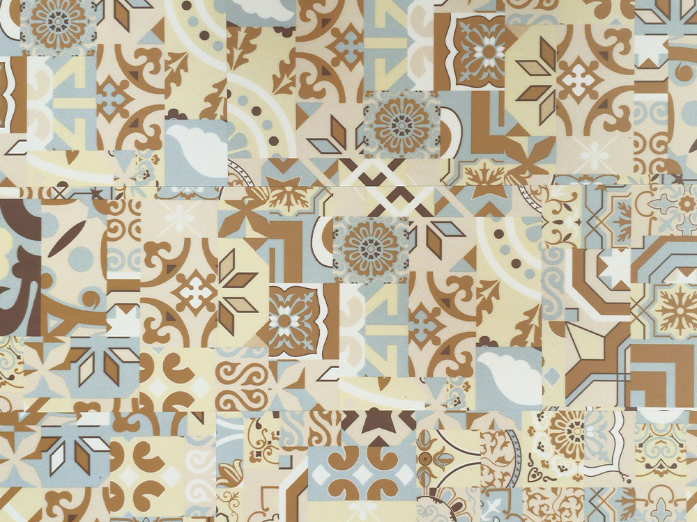Tuile à motifs LVT-WG 12×37