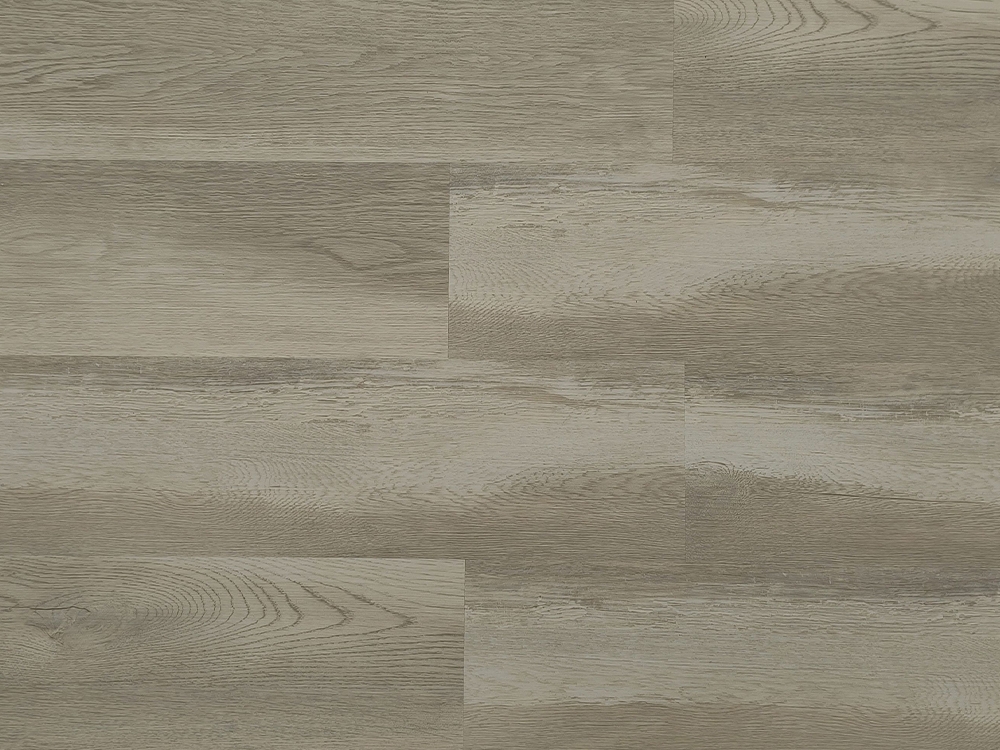 SPC parquetant le grain en bois gris beige clair 7×60
