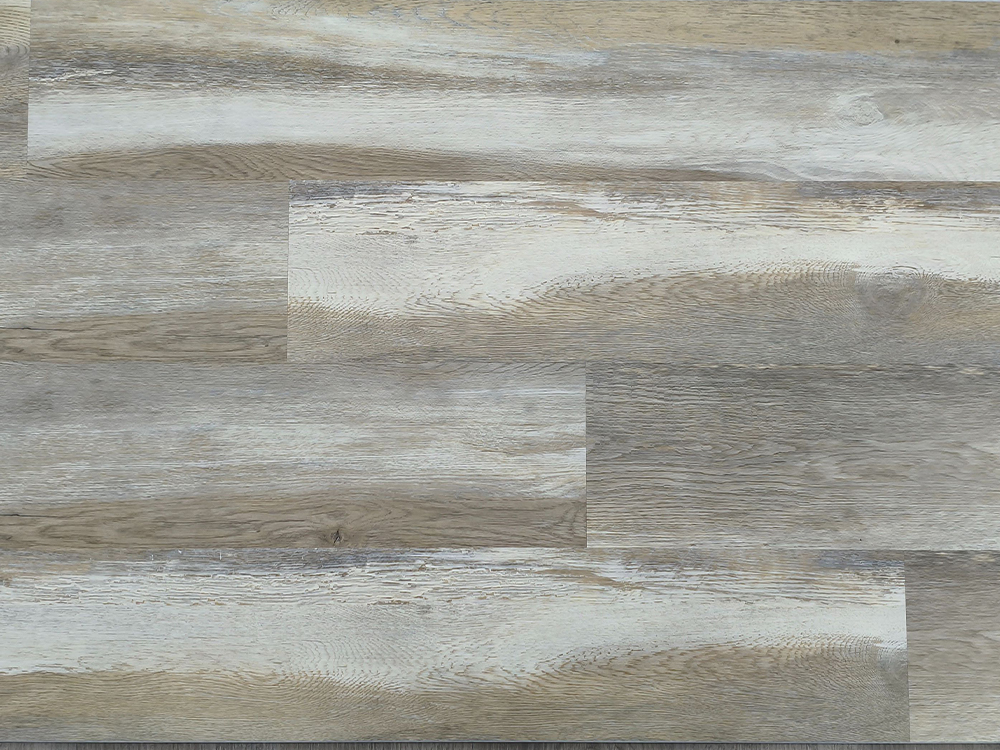 Revêtement de sol SPC Ciment Grain de bois gris 7×60